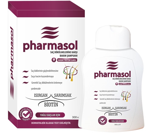 Pharmasol Sarımsak Isırgan ve Biotin ŞampuanYağlı Saçlara Özel